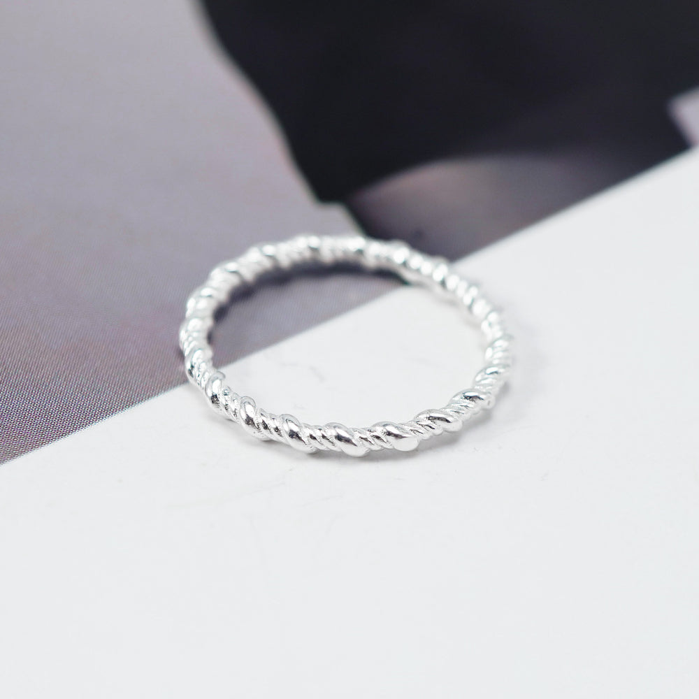 Elegant Classic Ring Silver - 8328SV