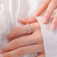 Nhẫn bạc nữ LAMY Eternity X Silver Ring CDE8277