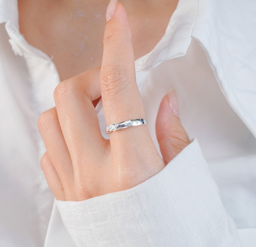 Romantic Lover Ring Silver - 8282SV