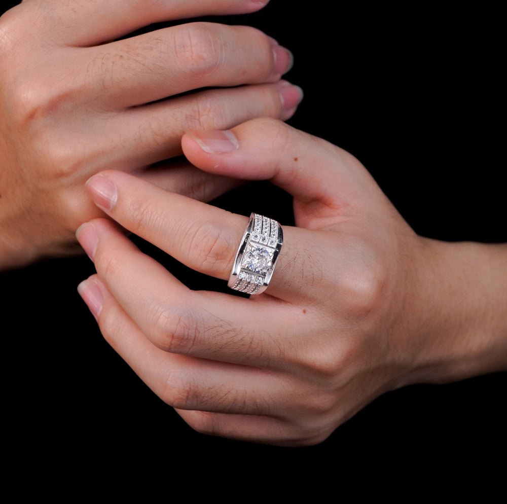 Bling Jewelry Gemstone Ring - 8264SV