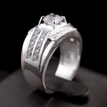 Nhẫn bạc nam LAMY Huitan Classic Ring CDE8266