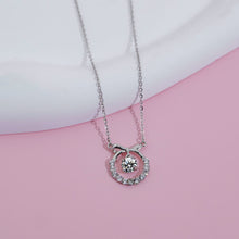 Dây chuyền kim cương Moissanite LAMY Elegant Bow CDEDN042WH - Hàng chính hãng đã kiểm định