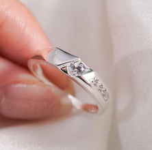 Nhẫn bạc nữ LAMY Elegant Silver Ring CDE8281