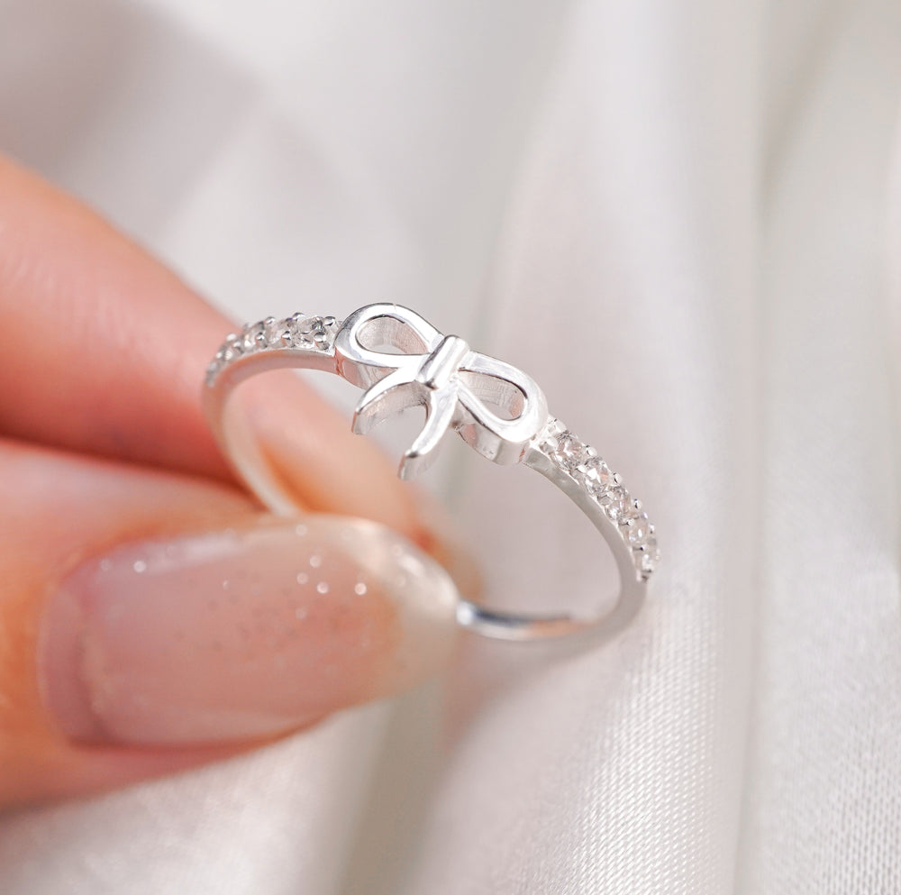 Bow Delight Ring Silver - 8278SV