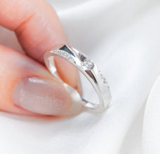 Nhẫn bạc nữ LAMY The Zafiro Silver Ring CDE8283