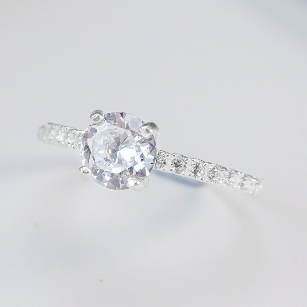 Sparkling Stones Ring Silver - 8287SV