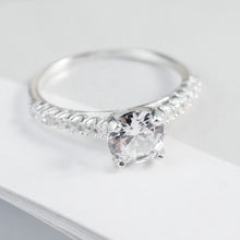 Nhẫn bạc nữ LAMY  Sparkling Stones Silver Ring CDE8287SV - Nhẫn bạc ta cao cấp