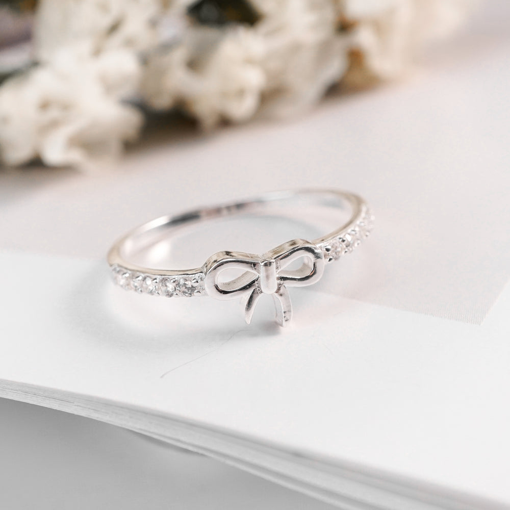 Bow Delight Ring Silver - 8278SV
