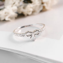 Nhẫn bạc nữ LAMY Bow Delight Silver Ring CDE8278