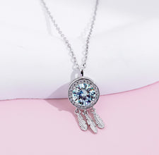 Dây chuyền kim cương Moissanite LAMY Dreamcatcher 6.5 ly CDEDN050BE - Hàng chính hãng đã kiểm định
