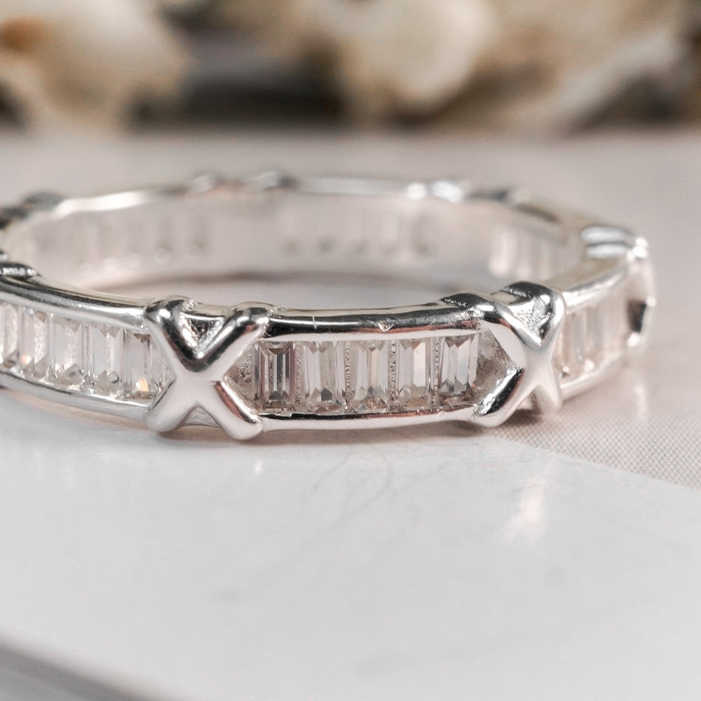 Eternity X Ring Silver - 8277SV