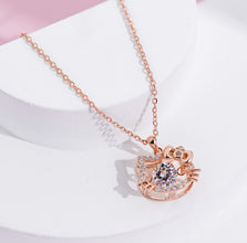 Dây chuyền kim cương Moissanite LAMY Kitty Vibration 5 ly CDEDN045SV - Hàng chính hãng đã kiểm định