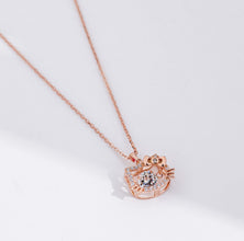 Dây chuyền kim cương Moissanite LAMY Kitty Vibration 5 ly CDEDN045SV - Hàng chính hãng đã kiểm định