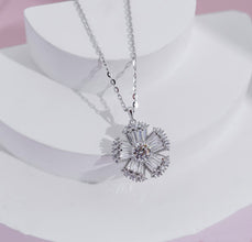 Dây chuyền kim cương Moissanite LAMY Crystal Bloom 5 ly CDEDN053WH - Hàng chính hãng đã kiểm định