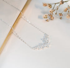 Dây chuyền bạc LAMY Five Small Flowers Silver Necklace 6231SV - Dây chuyền nữ bạc S925