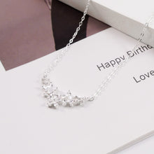 Dây chuyền bạc LAMY Five Small Flowers Silver Necklace 6231SV - Dây chuyền nữ bạc S925