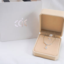 Dây chuyền bạc nữ LAMY Water Drop Pendant Silver Necklace 6239