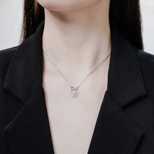 Dây chuyền kim cương Moissanite LAMY Elegant Bow CDEDN042WH - Hàng chính hãng đã kiểm định