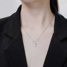 Dây chuyền kim cương Moissanite LAMY Artistic Ribbon 5.0 ly CDEDN040WH - Hàng chính hãng đã kiểm định