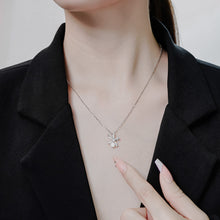 Dây chuyền kim cương Moissanite LAMY Artistic Ribbon 5.0 ly CDEDN040WH - Hàng chính hãng đã kiểm định