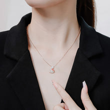 Dây chuyền kim cương Moissanite LAMY Kitty Red Bow Rose Gold 5.0 ly CDEDN048RG - Hàng chính hãng đã kiểm định