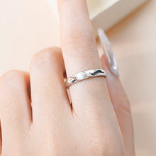 Nhẫn kim cương Moissanite LAMY Wave Crest kiểm định GRA CDEDR042 - Hàng chính hãng đã kiểm định