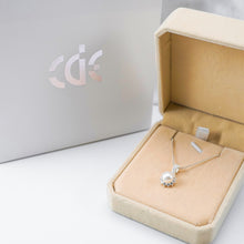 Dây chuyền bạc LAMY Pearl Flower Pendant Silver Necklace 6249 - Dây chuyền nữ bạc Ý 925