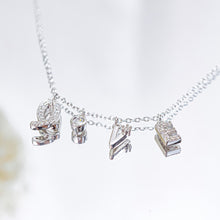Dây chuyền bạc nữ LAMY Twinkling Love Necklace Rose Gold 6413SV