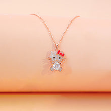 Dây chuyền kim cương Moissanite LAMY Kitty Full Body 5.0 ly CDEDN047RG - Hàng chính hãng đã kiểm định