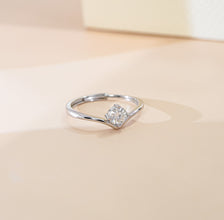 Nhẫn kim cương Moissanite LAMY Whisper Light 4.75 ly kiểm định GRA CDEDR031 - Hàng chính hãng đã kiểm định