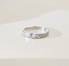 Nhẫn kim cương Moissanite LAMY Grid Luxe kiểm định GRA CDEDR043 - Hàng chính hãng đã kiểm định