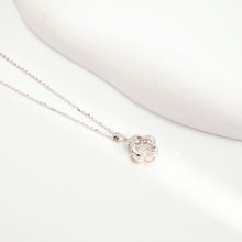 Dây chuyền kim cương Moissanite LAMY Clover Shine 4 ly kiểm định GRA CDEDN012WH - Hàng chính hãng đã kiểm định