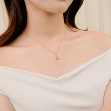 Dây chuyền bạc nữ LAMY Tower Pendant Necklace Gold 6410