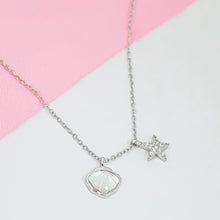 Dây chuyền LAMY Starfish & Seashell Pendant Necklace Silver CDE6414GG
