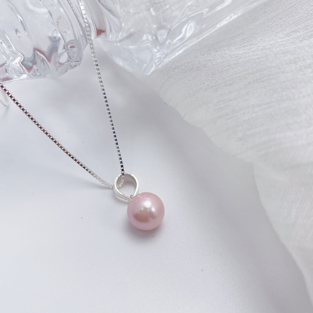 Pink Pearl Necklace Pink