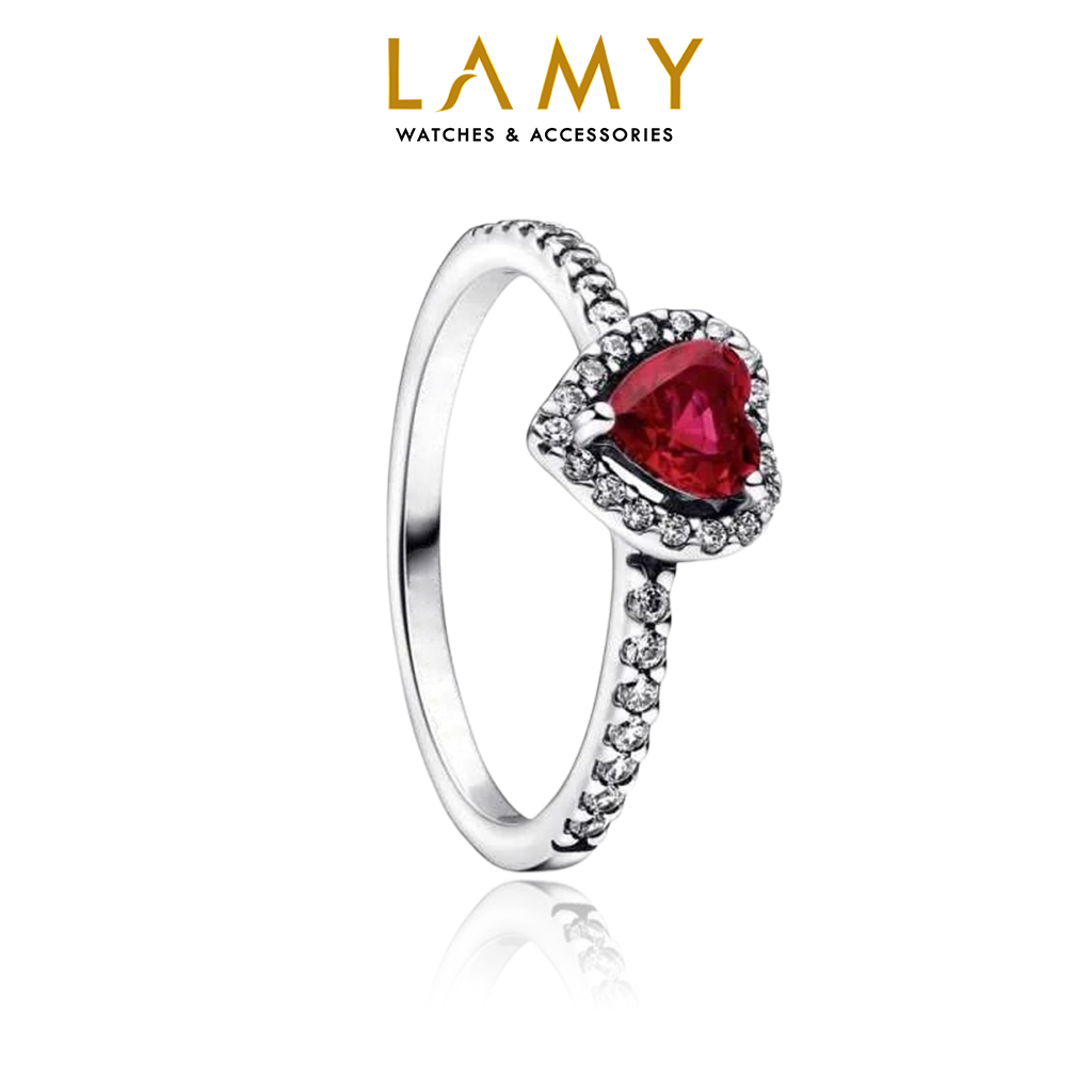 CDE Red Heart Stone Ring CDE8042RD