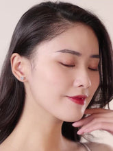 Khuyên tai nữ LAMY kim cương Moissanite 0,5 Carat Classic Six-Claw DE016