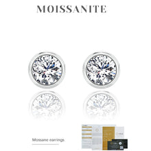 Khuyên tai nữ LAMY kim cương Moissanite 0,5 Carat Bubble Earrings DE003