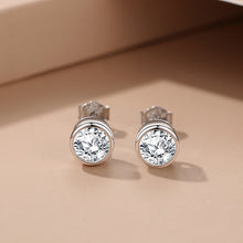 Khuyên tai nữ LAMY kim cương Moissanite 0,5 Carat Bubble Earrings DE003