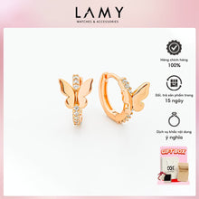 Khuyên tai nữ Stone Butterfly Earrings Silver 3294SV