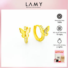 Khuyên tai nữ Stone Butterfly Earrings Silver 3294SV