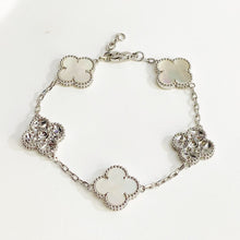 Vòng tay LAMY Five Four Leaf Clovers Bracelet Silver CDE2026RG.BL