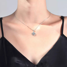 Dây chuyền kim cương Moissanite LAMY Royal Clover 4.75 ly kiểm định GRA CDEDN021WH - Hàng chính hãng đã kiểm định