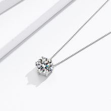 Dây chuyền kim cương Moissanite LAMY Minimalist Round 6.5 ly CDEDN036WH - Hàng chính hãng đã kiểm định