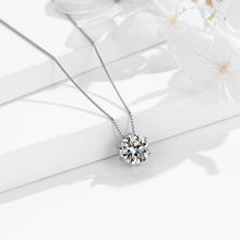 Dây chuyền kim cương Moissanite LAMY Minimalist Round 6.5 ly CDEDN036WH - Hàng chính hãng đã kiểm định