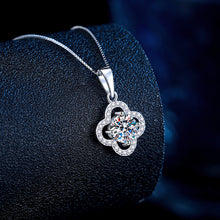 Dây chuyền kim cương Moissanite LAMY Royal Clover 4.75 ly kiểm định GRA CDEDN021WH - Hàng chính hãng đã kiểm định