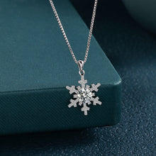 Dây chuyền kim cương Moissanite LAMY Snowflake 5 ly CDEDN049WH - Hàng chính hãng đã kiểm định