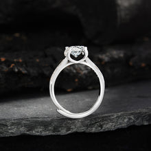 Nhẫn kim cương Moissanite LAMY Bold Spark 4.75 ly kiểm định GRA CDEDR032 - Hàng chính hãng đã kiểm định