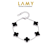 Vòng tay LAMY Five Four Leaf Clovers Bracelet Silver CDE2026RG.BL