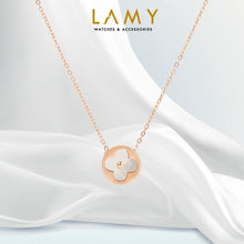 Dây chuyền nữ Lucky Leaves Rose Gold Necklace CDE6024RG